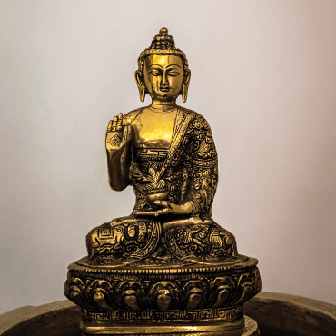 Old Bronze Nepali Vajrasattva Statue