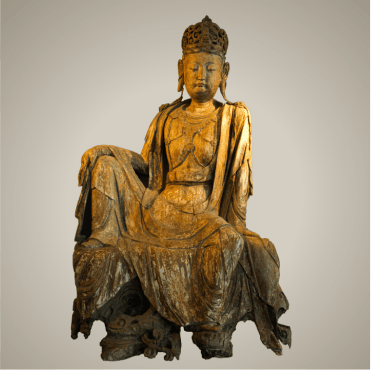 Wooden Buddha Statue