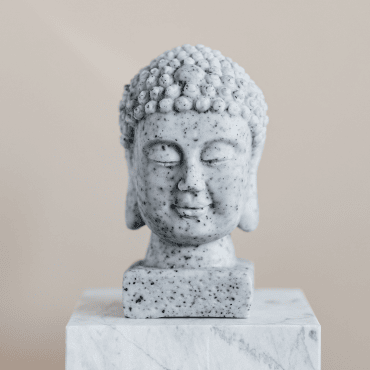 Radiant Hand Carved White Marble