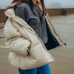 New Silicon Puffer Jacket