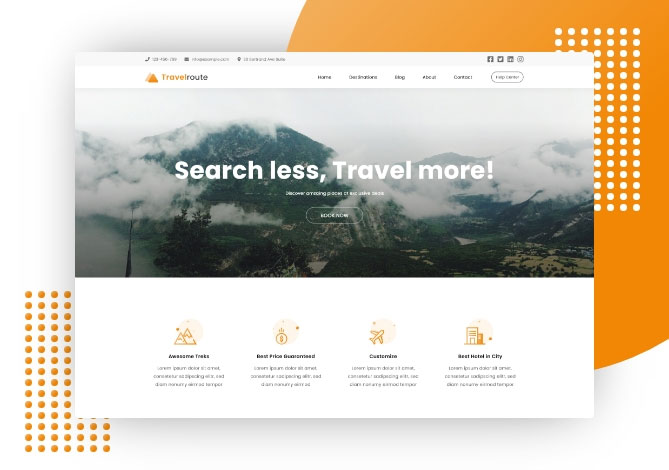 TravelWeb Design