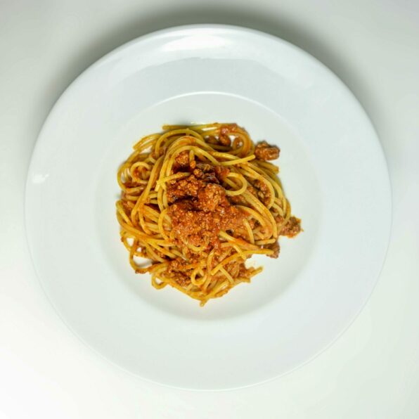 Cheesy Tomato Sphagetti