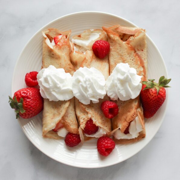 Strawberry Pancake Roll